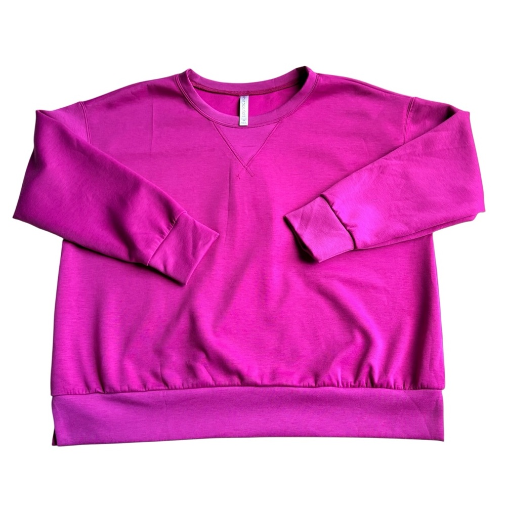 Dear Scarlett Vibrant Magenta Sweatshirt
